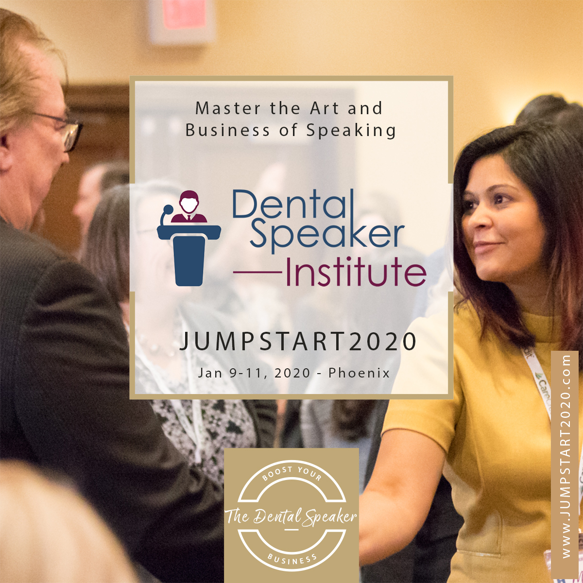 Jumpstart2020 Dental Speaker Institute event in Phoenix