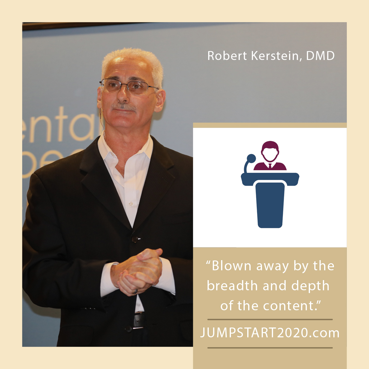 Participant Michael S Clark review on Jumpstart Dental Meeting